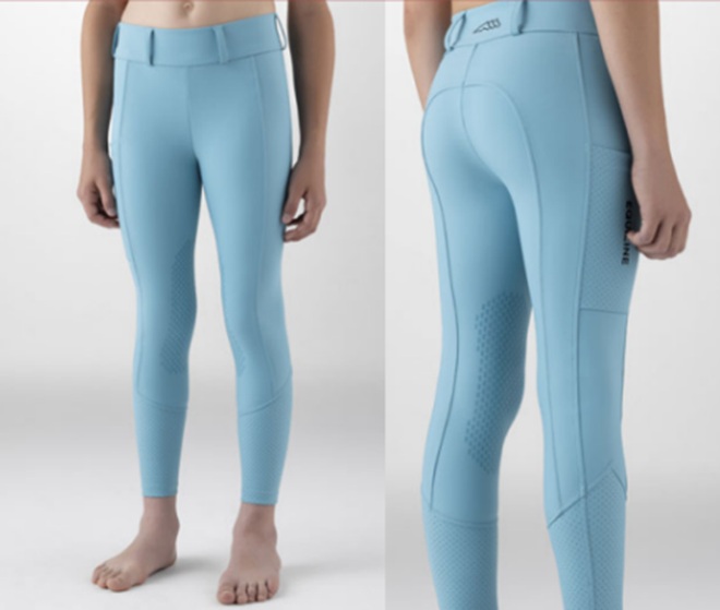 LEGGINGS EQUITAZIONE JUNIOR EQUILINE GINGEF Pantaloni Junior 